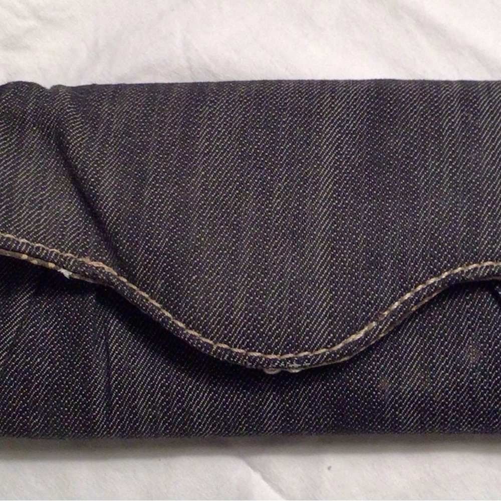 Thirty-one Dark blue denim wallet